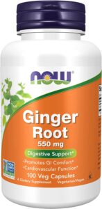 Ginger Root (Zingiber officinale) Capsule Image Source: Amazon.com Safercures.com