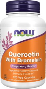 Quercetin with Bromelain Capsules Image Source: Amazon.com Safercures.com