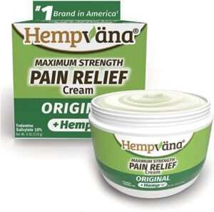 The Hemp Cream for Pain Relief & Joint Pain Relief with Hemp Seed Extract Image Source: Amazon.com Safercures.com